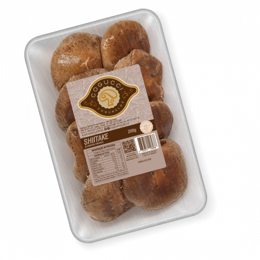 Cogumelo Shitake Orgânico ZUCCA Bandeja 200g