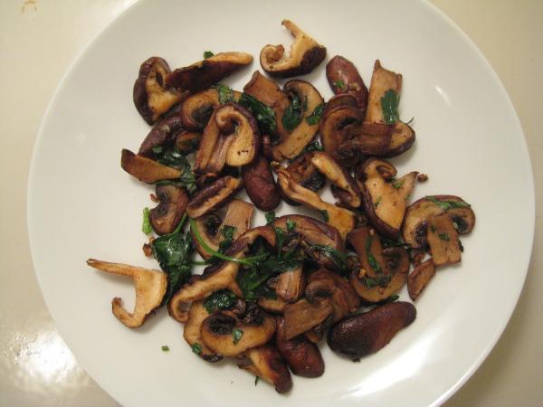 Shitake na Manteiga - Receita Natureba